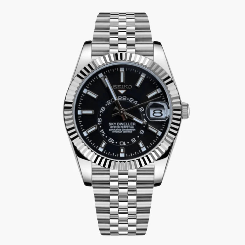 Seiko Skydweller Svart