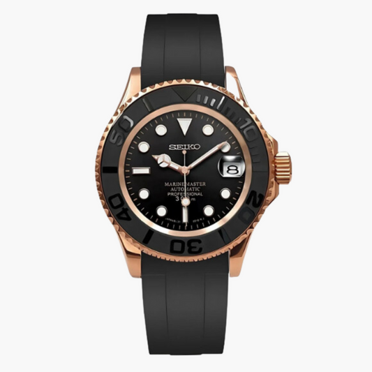 Seiko Submariner Rosegold Rubber