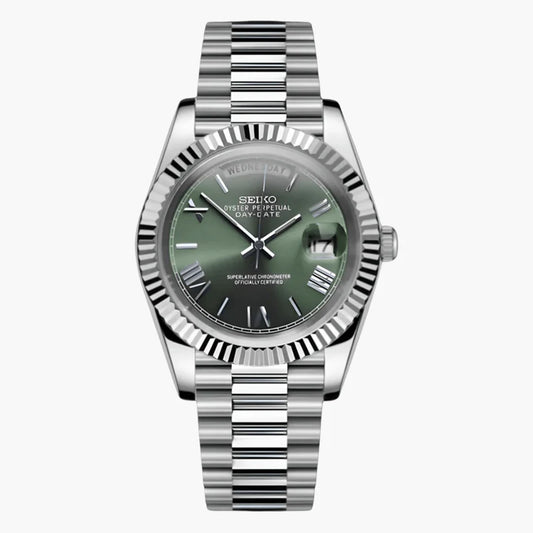 Seiko Day-Date Olive
