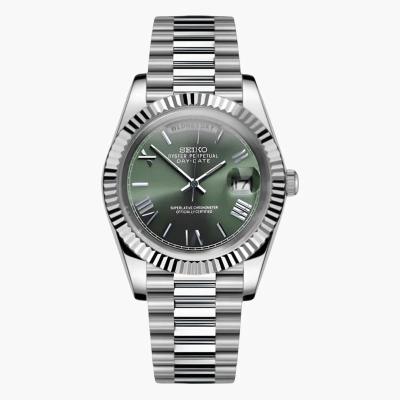 Seiko Day-Date Olive