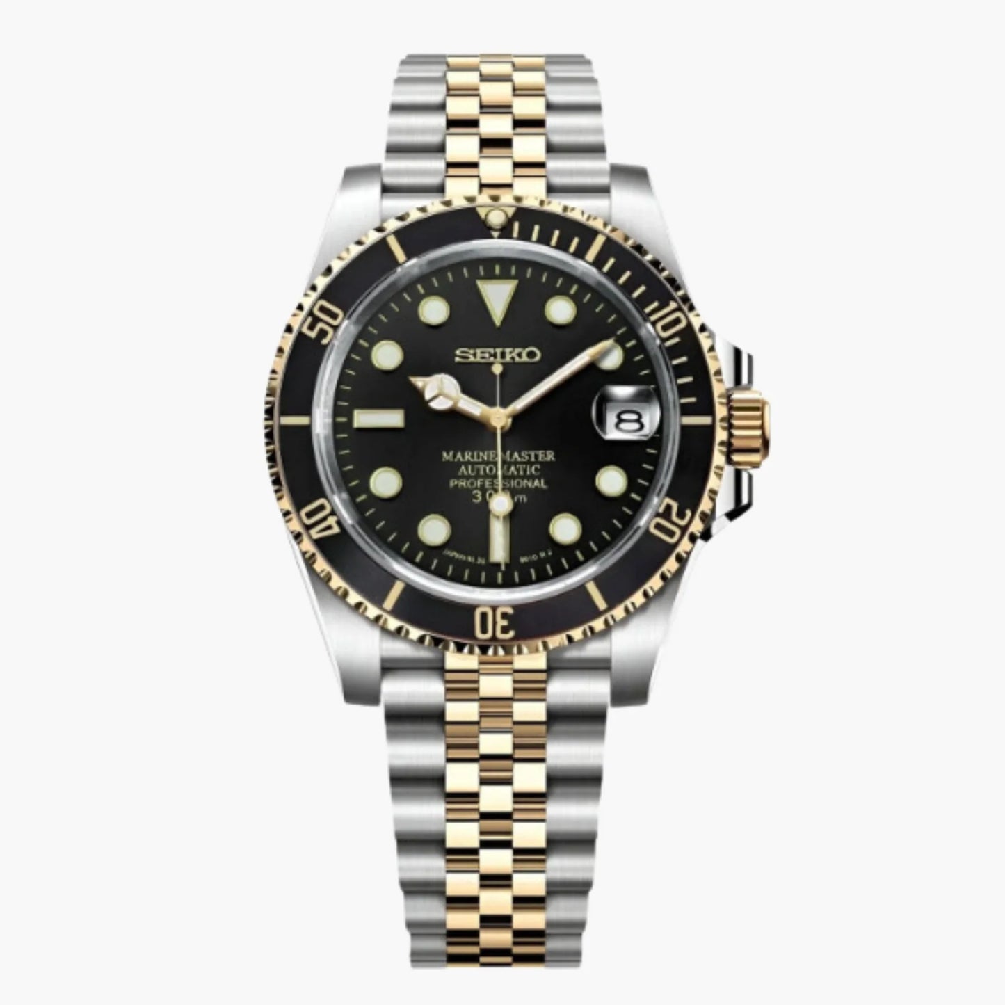 seiko submariner black twotone jubilee