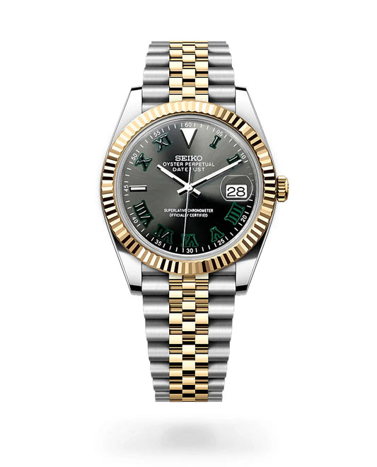 Seiko Datejust Wimbledon Two Tone