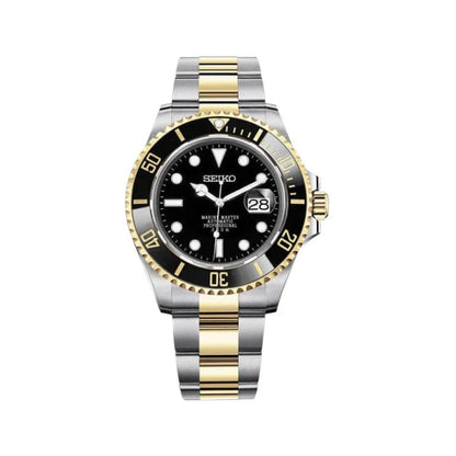 Seiko Submariner Black Twotone